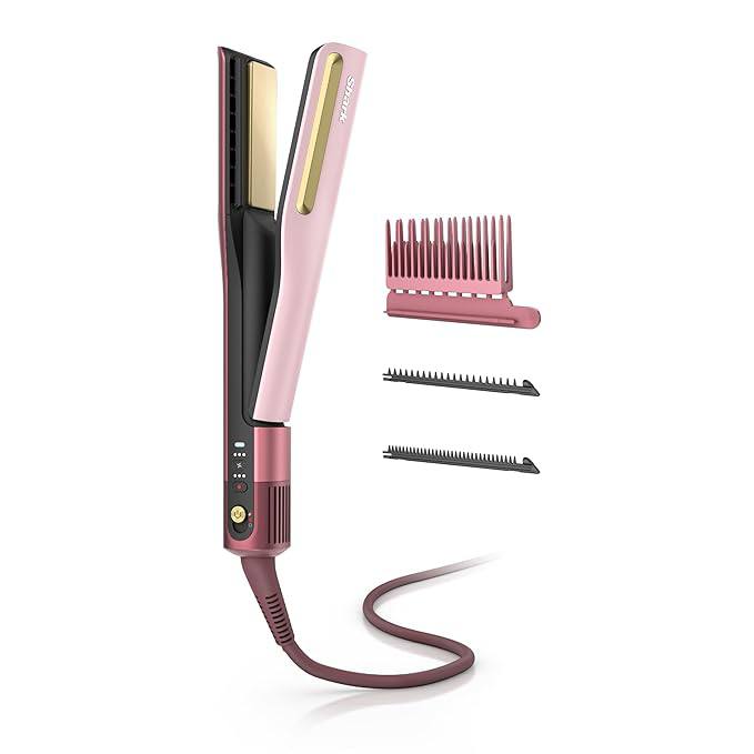 🔥 Shark SilkiPro™ Straight | Wet-to-Dry Hair Straightener + Rapid Blow Dryer | 3 Interchangeable Combs | Ultra-Fast Drying  — $199  (was $249)