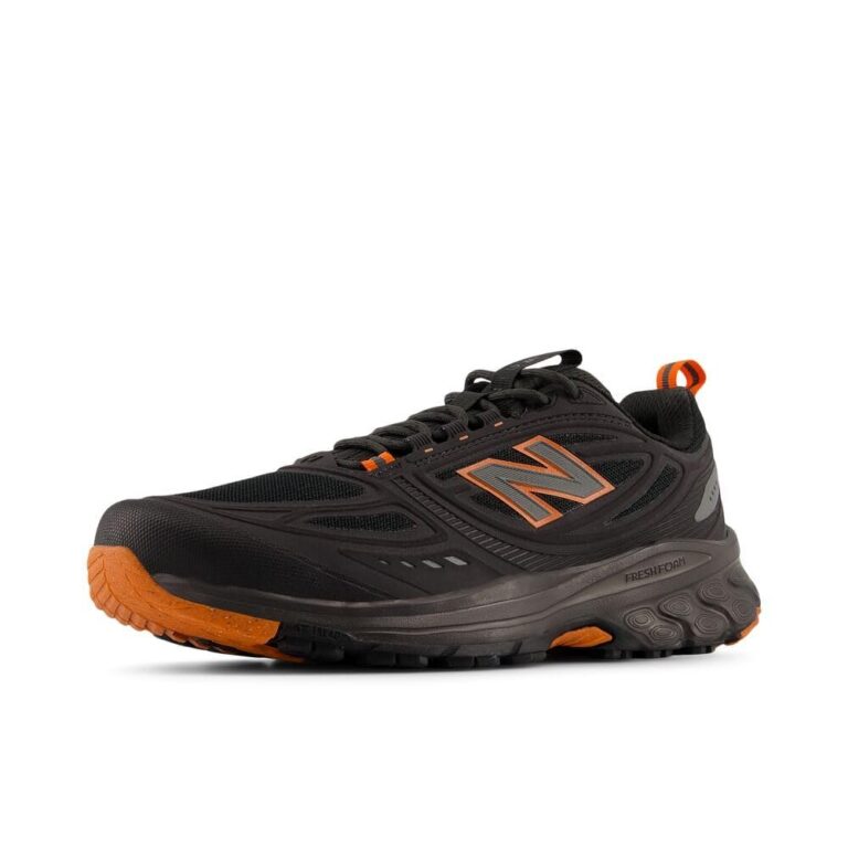 🔥 New Balance Men’s 410 V9 Trail Running Shoe, Faded Black/Team Orange  — $41.12  (was $69.99)