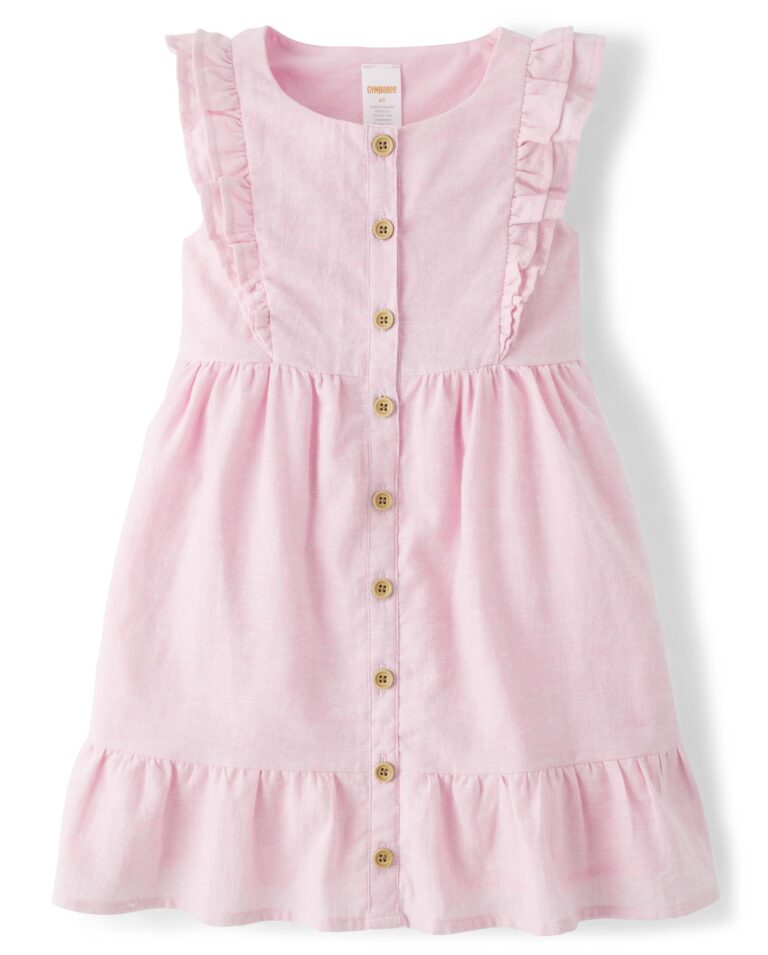 🔥 Gymboree,and Toddler Sleeveless Dresses,Simple Pink,12  — $16.50  (was $56.95)