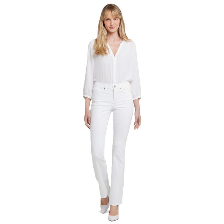 🔥 NYDJ womens Barbara Boot-cut Jeans, Optic White  — $26.99  (was $119.00)