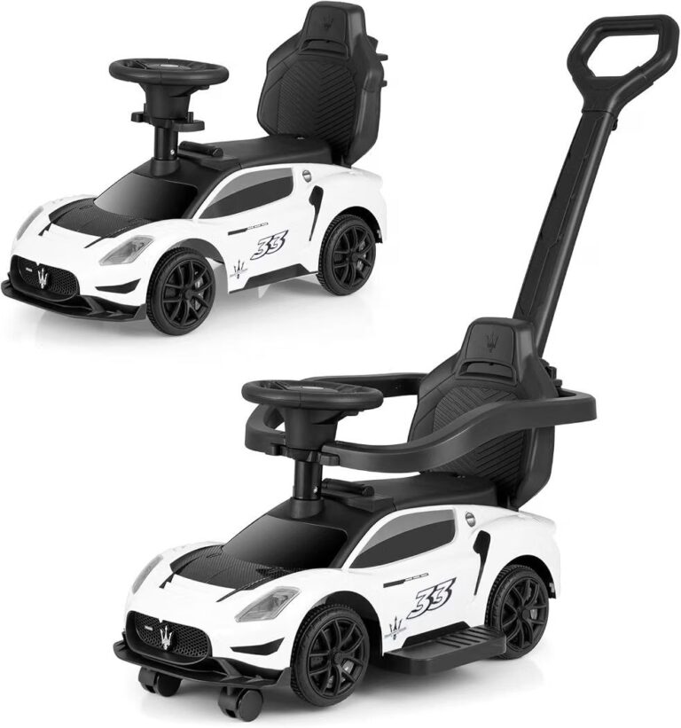 🔥 OLAKIDS Push Car for Toddlers, Licensed Maserati 3 in 1 Baby Ride on Sliding with Parent Control Handle, Universal Wheel  — $53  (was $69)
