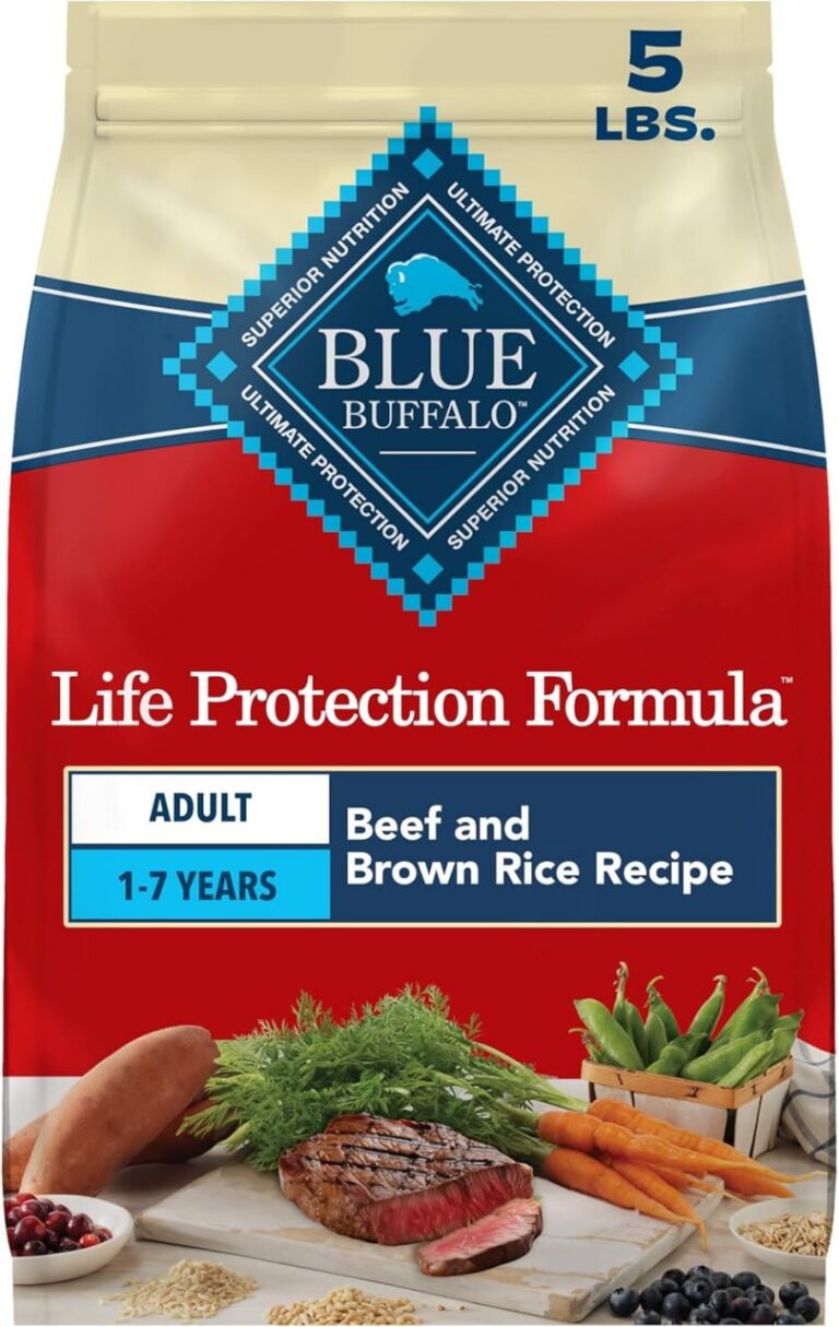 🔥 Blue Buffalo Life Protection Formula Beef & Brown Rice Adult Dry Dog Food  — $5  (was $21)