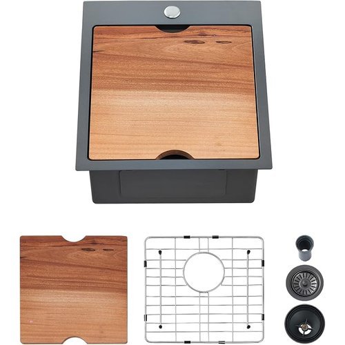 🔥 EcoChannels Kitchen Sinks (Gunmetal Black)  — $129.99