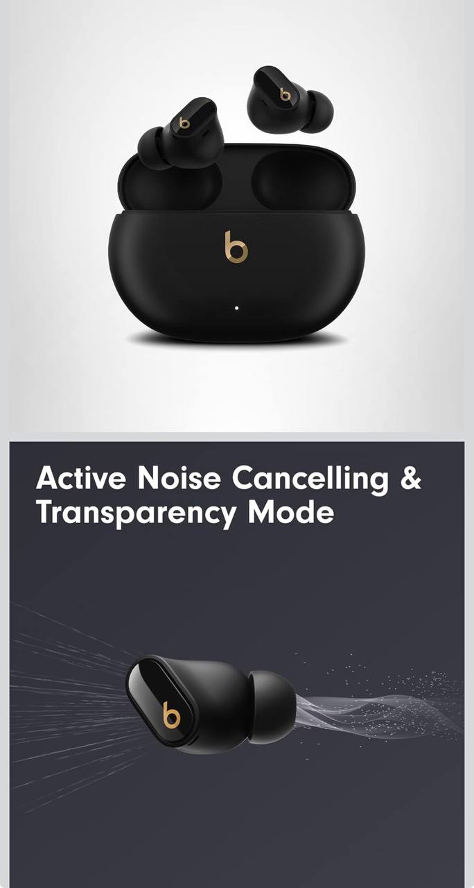 🔥 Beats Studio Buds + | True Wireless Noise Cancelling Earbuds, Enhanced Apple & Android Compatibility, Built-in Microphon  — $89  (was $169)