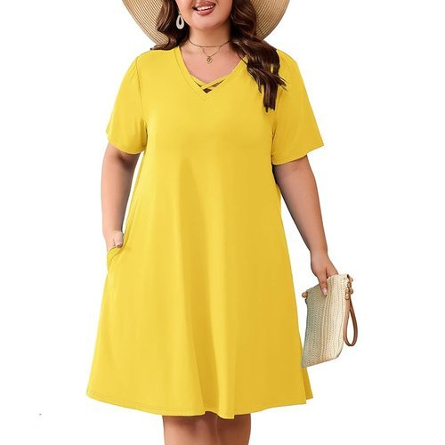 🔥 AusLook Plus Size Midi Dresses  — $9.99  50% off