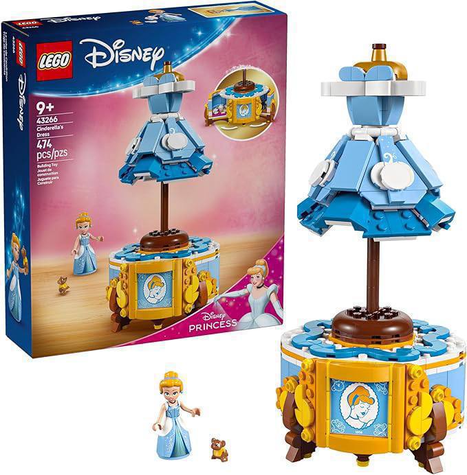🔥 LEGO Disney Princess Cinderella’s Dress Kids Toy with Minidoll Character – Fun Building Toy  — $22  (was $39)