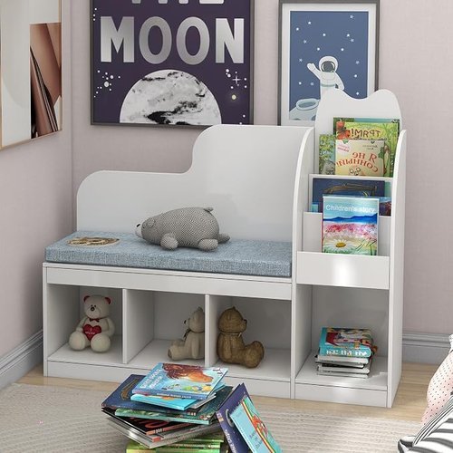 🔥 TaoHFE Reading Nook for Kids with 4 Storage Cubes and Cushion  — $49.99  (was $129)