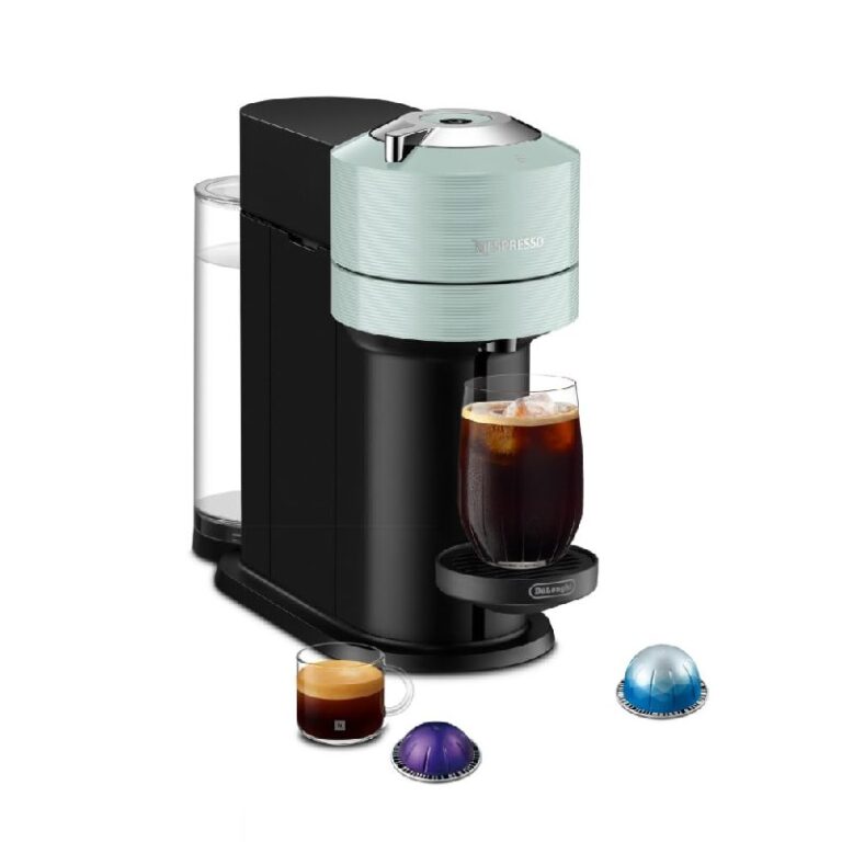 🔥 Nespresso Vertuo Next Coffee and Espresso Maker by De’Longhi, Jade  — $107.39  (was $179.00)