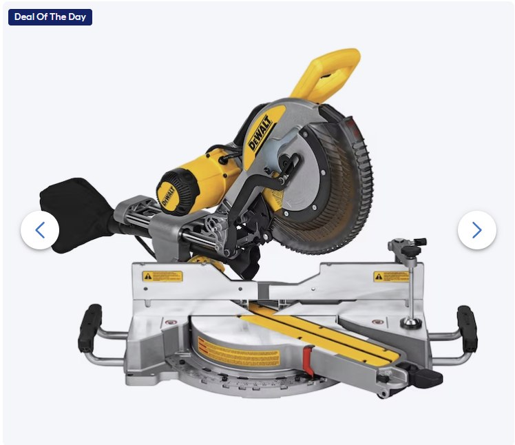 🔥 MASSIVE Discount! DEWALT Miter Saw for  — $349,