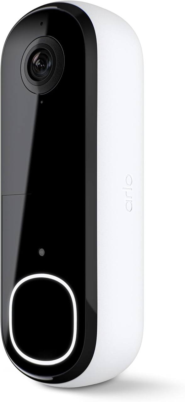 🔥 Arlo Video Doorbell 2K (2nd Gen, Latest Release), Wireless or Wired, Package Detection, Person & Vehicle Recognition, 1-  — $28  (was $79)