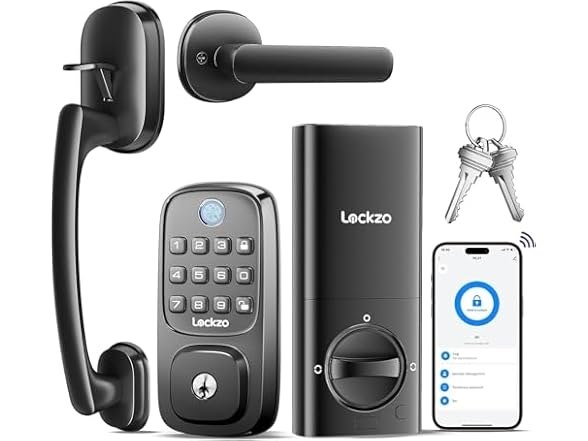 🔥 Keyless Entry Smart Lock Handle Set  — $32  (was $139)