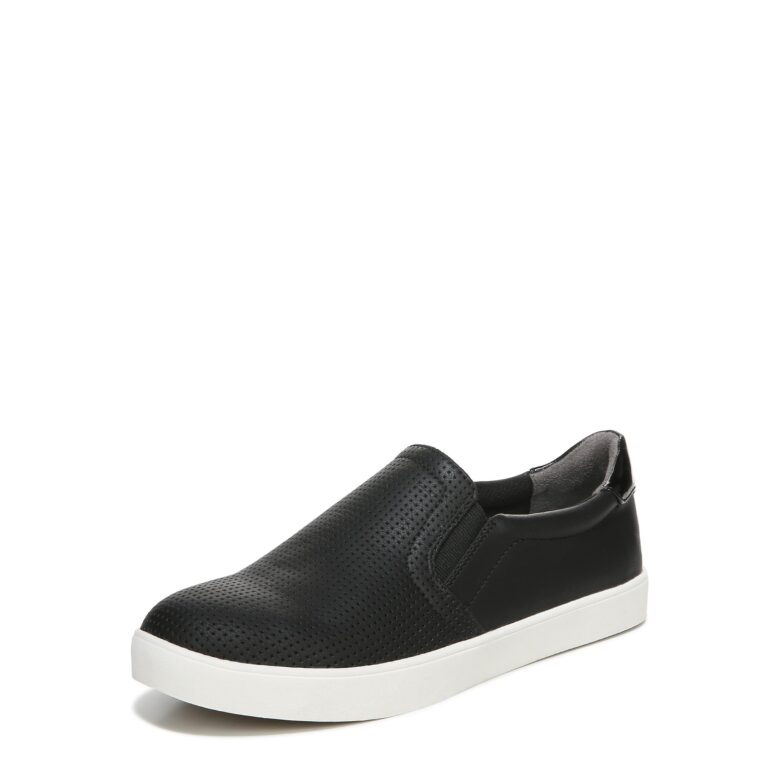 🔥 Dr. Scholl’s Shoes Women’s Madison Slip On Fashion Sneaker, Black Nubia Perf  — $42.00  (was $80.00)