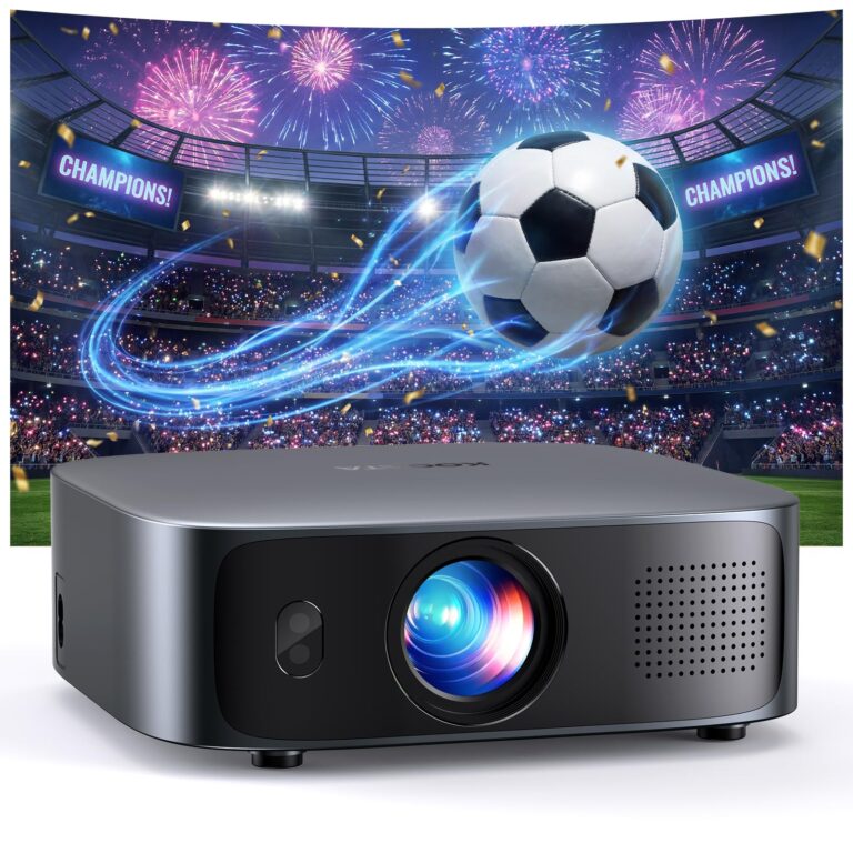 🔥 Short Throw Projector 4K with WiFi and Bluetooth,2000ANSI Auto Focus Keystone Smart  — $65.99  (was $299.99)
