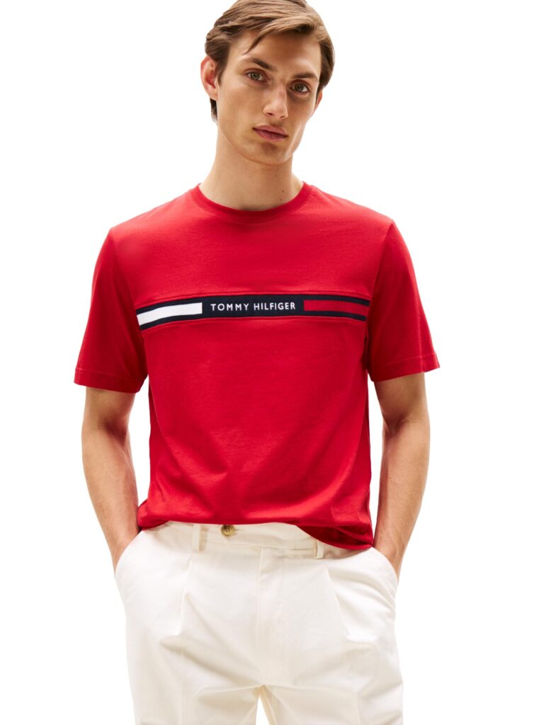 🔥 Tommy Hilfiger Men’s Chest Insert Tee  — $26.70  (was $44.50)