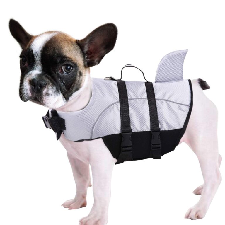 🔥 Ripstop Dog Life Jacket Shark Life Vest for Dogs, Safety Lifesaver with High Buoyancy  — $18.98  (was $36.99)