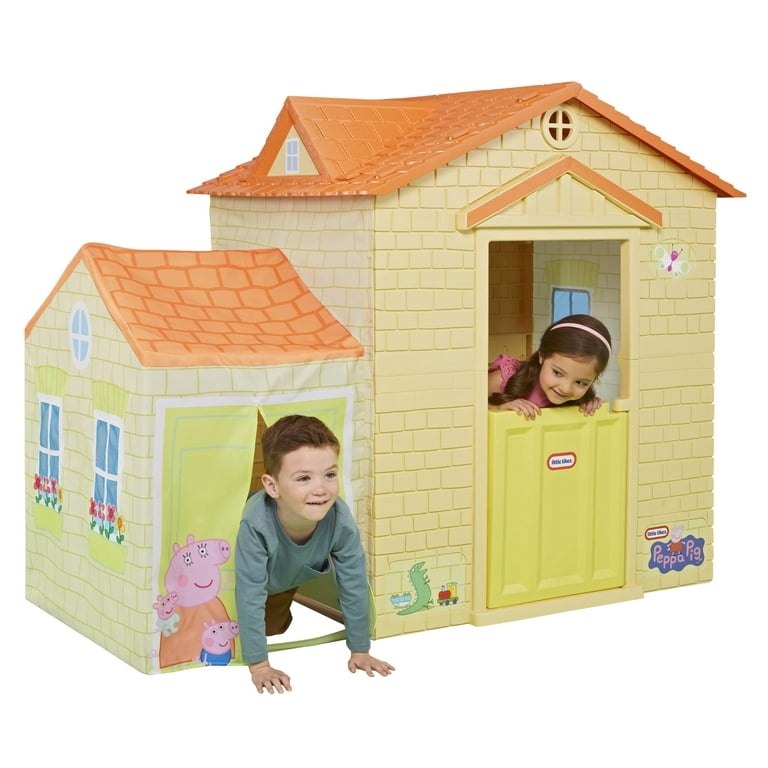 🔥 Little Tikes Peppa Pig Playhouse Indoor & Outdoor with Working Doors and Tunnel for Boys and Girls Ages 3+  — $50  (was $149)