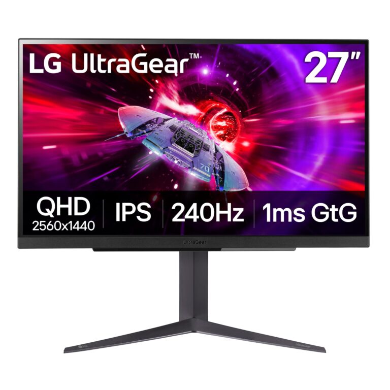 🔥 LG 27GR83Q-B 27-inch Ultragear QHD (2560×1440)  — $255.43  (was $499.99)