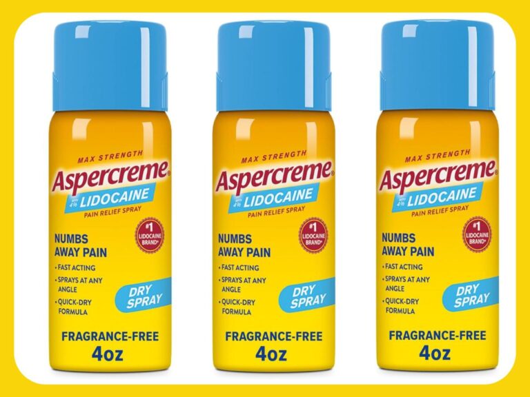 🔥 Aspercreme Lidocaine Dry Spray  — $6  (was $12,)