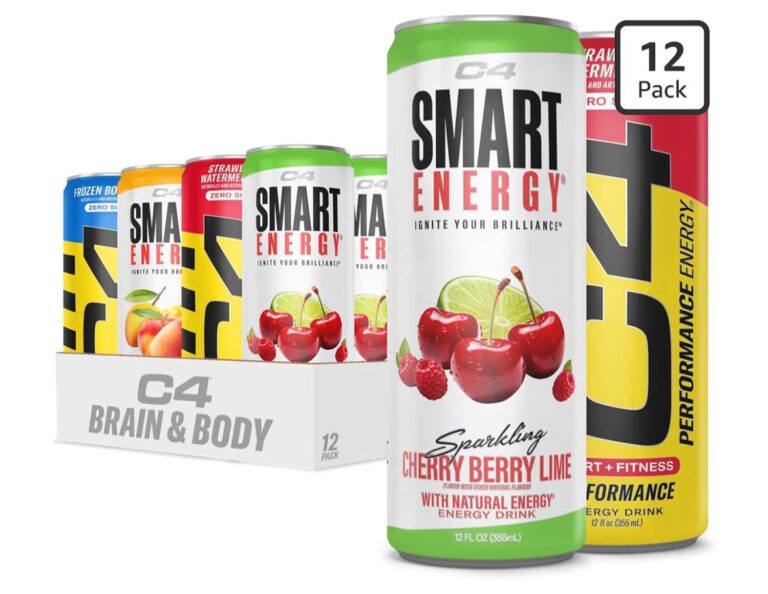 🔥 C4 Energy & Smart Energy Drinks Variety Pack, Sugar Free Pre Workout Performance Drink With No Artificial Colors or Dyes  — $7  (was $23)