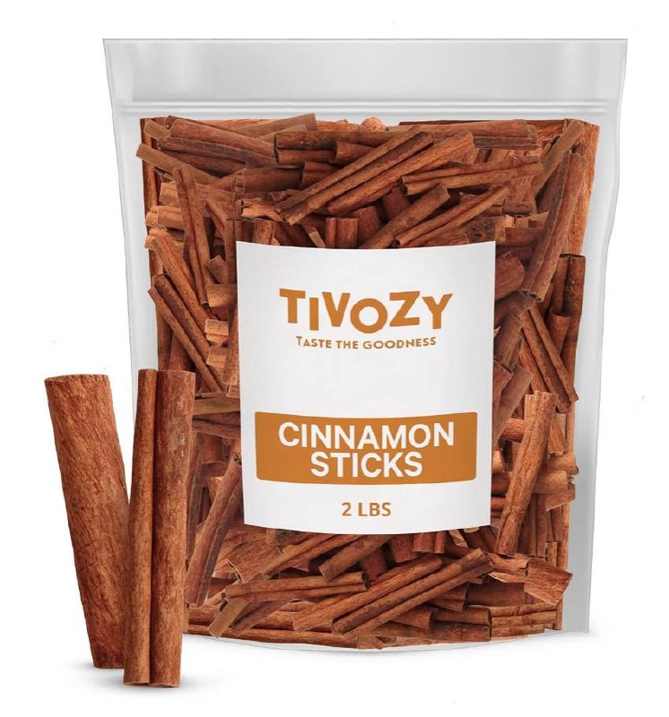 🔥 Cinnamon Sticks, 2lb Pack  — $9  (was $22)