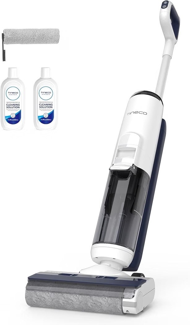🔥 Tineco iFLOOR 5 Breeze Complete Wet Dry Vacuum Cordless Floor Washer, One-Step Cleaning for Hard Floors, Edge Clean, Aut  — $169  (was $299)