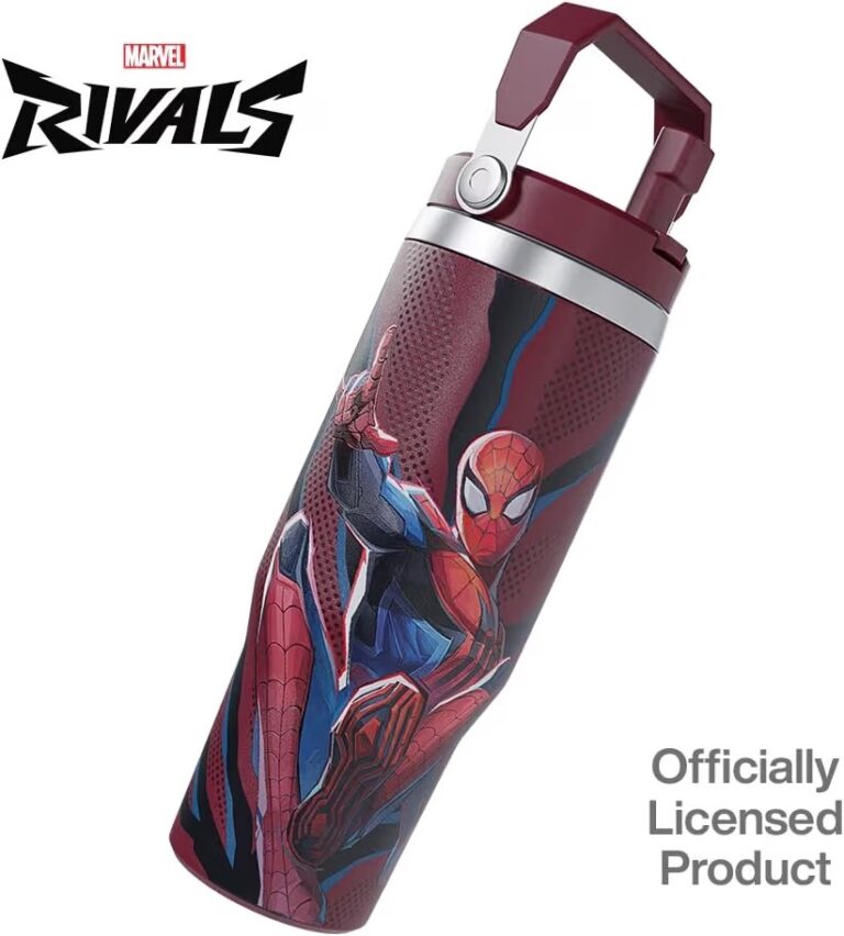 🔥 Marvel Rivals Spider-man Gaming Tumbler with Lid, 30 Oz, Stainless Steel  — $10  (was $37)