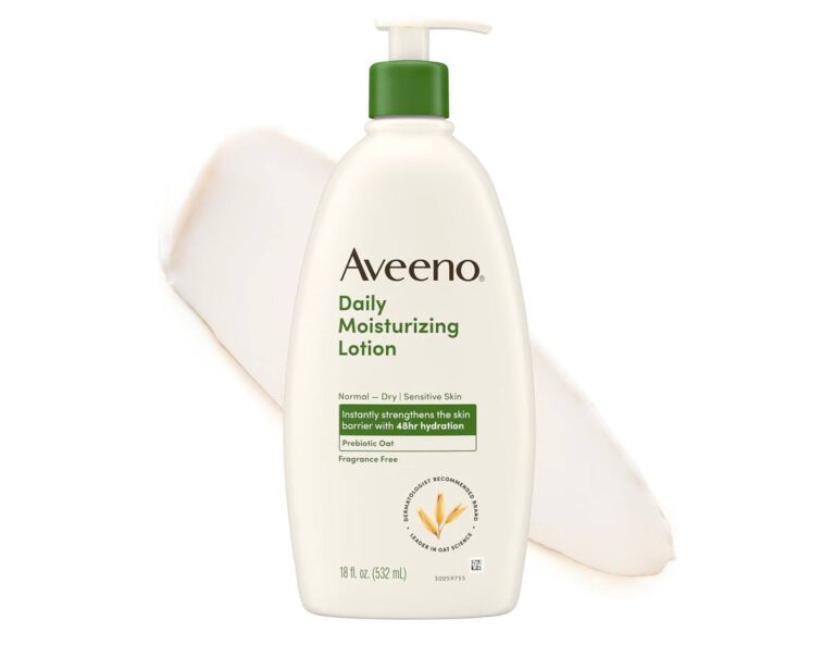 🔥 Aveeno Daily Moisturizing Body Lotion for Normal to Dry Skin, Moisturizer with Soothing Prebiotic Oat, Non Greasy, Non C  — $6  (was $14)