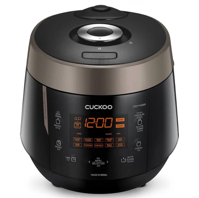 🔥 CUCKOO High Pressure Rice Cooker 10-Cup Uncooked / 20-Cup Cooked with Nonstick Inner Pot, Large Rice Maker with 13 Menu   — $127  (was $279)