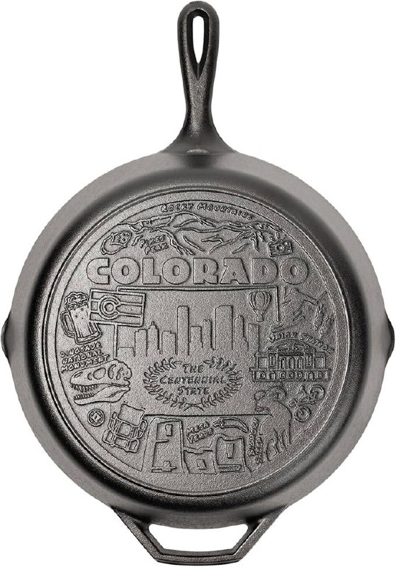 🔥 Lodge 12 Inch Cast Iron Skillet – Pre-Seasoned Frying Pan with Teardrop Handle – Oven, Stovetop, Grill & Campfire Use –   — $27  (was $39)