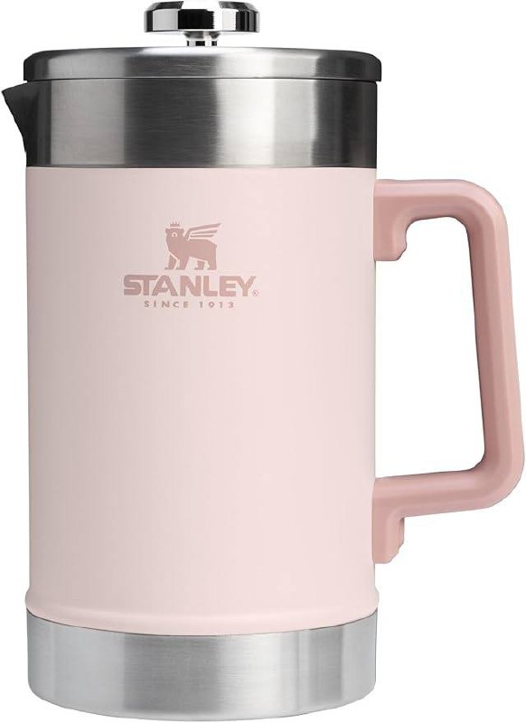 🔥 STANLEY Classic Stay-Hot French Press Coffee Maker 48 oz | 5 Minute Brew, 4 Hours Hot | Mesh Filter for Coffee Grounds |  — $42  (was $70)
