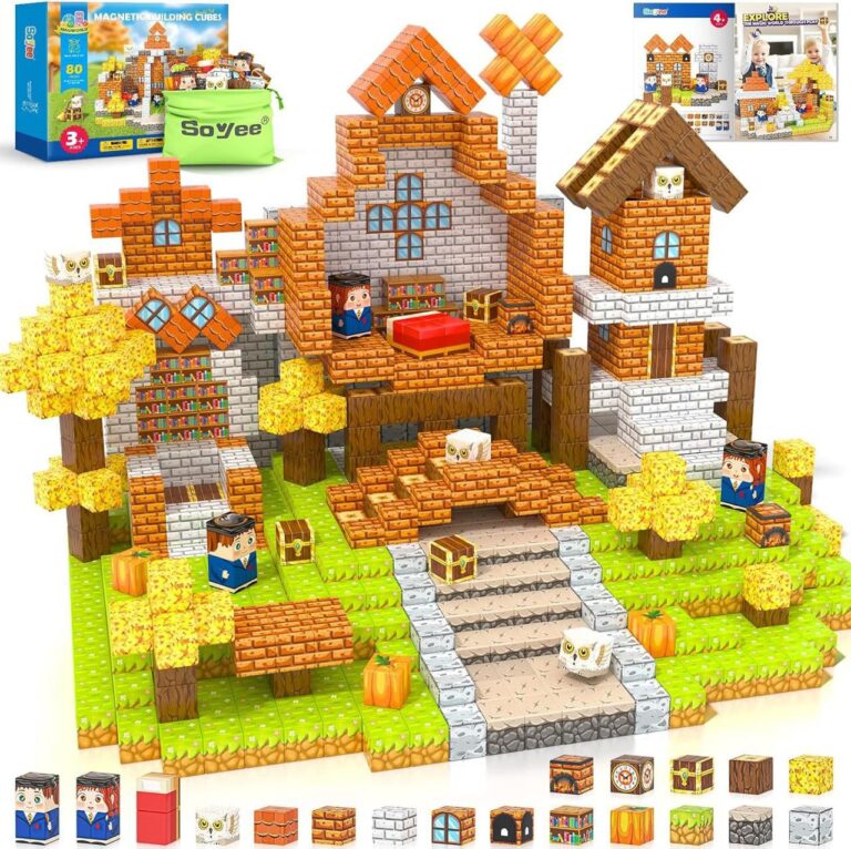 🔥 Magnetic Blocks – Build Mine Magnet World Magic World Adventure Set