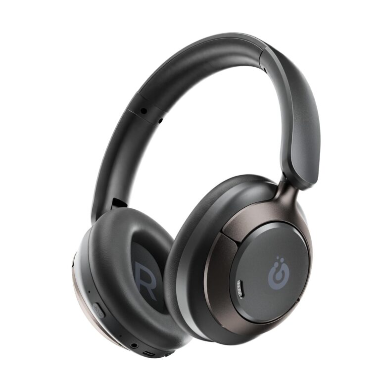 🔥 Boean Active Noise Cancelling Headphones, Bluetooth 6.0 Wireless Headphones with 120H Playtime  — $39.99  (was $79.99)