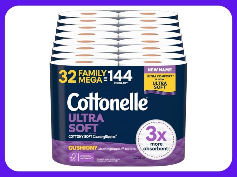 🔥 Go grab these Cottonelle Toilet Paper 32 Family Mega Rolls for just  — $20  (was $35)