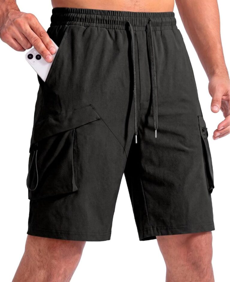 🔥 Men’s Hiking Cargo Shorts Quick-Dry 11”  — $9  (was $24.99)