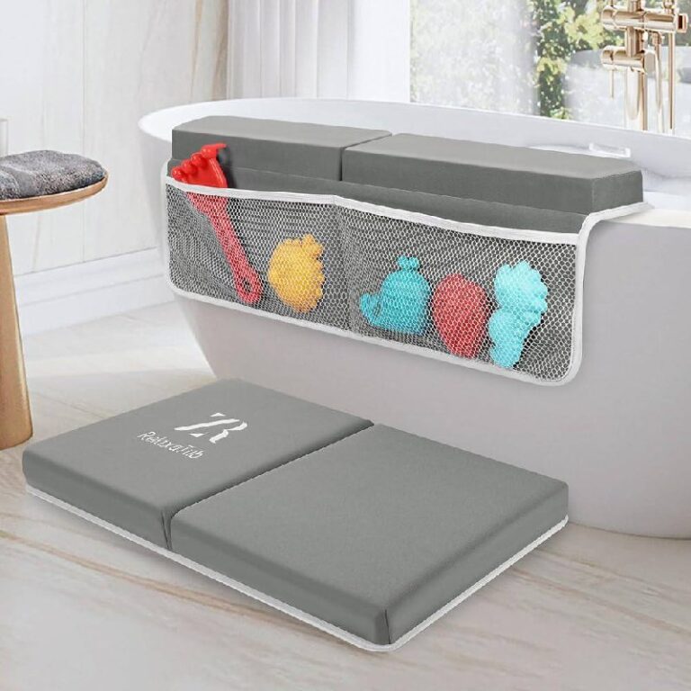 🔥 Bath Kneeler and Elbow Rest Pad Set – 2-Inch Thick Comfortable Baby Bath Kneeler Pads, Quick-Dry Non-Slip Bathtub Mat wi  — $19  (was $38.98)