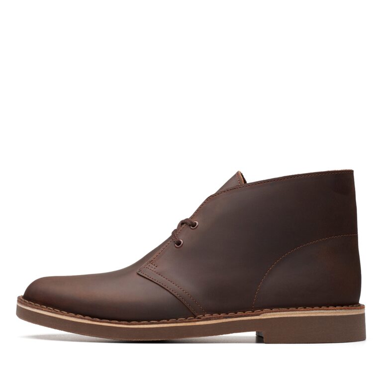 🔥 Clarks mens Bushacre 2 chukka boots, Dark Brown  — $54.99  (was $100.00)