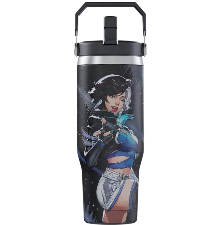 🔥 Marvel Rivals Luna Snow Gaming Tumbler with Lid, 30 Oz, Stainless Steel  — $10  (was $37)