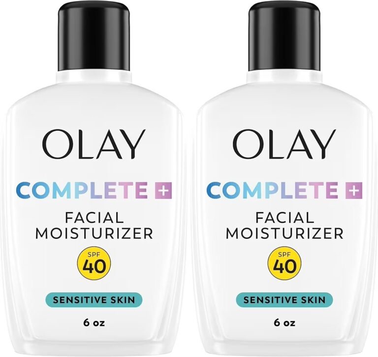 🔥 Olay Complete+ Face Moisturizer with Sunscreen SPF 40,For Sensitive Skin,Broad Spectrum Sun Protection,Fragrence-Free-No  — $21  (was $39)
