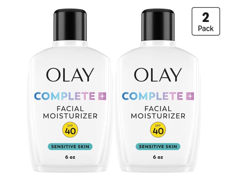🔥 Olay Complete+ Face Moisturizer with Sunscreen SPF 40,For Sensitive Skin,Broad Spectrum Sun Protection,Fragrence-Free-No  — $21  (was $39)