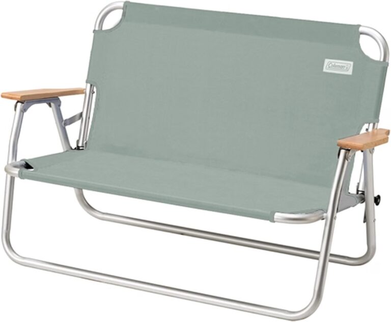 🔥 Coleman Living Collection Premium Outdoor Bench, Lightweight Folding Bench Seats 2 People, Supports up to 450lbs, Great   — $123  (was $174)
