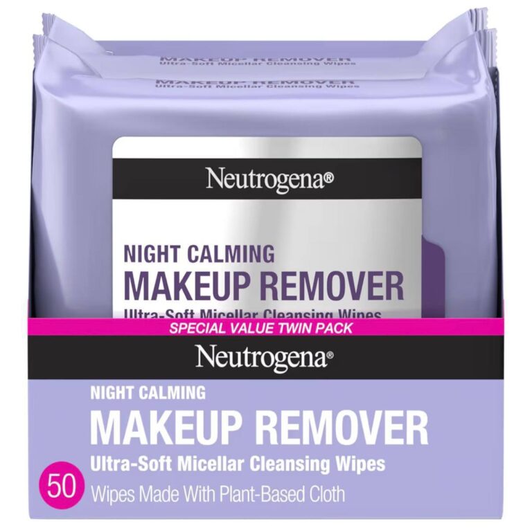 🔥 Neutrogena Night Calming Makeup Remover Face Wipes, Nighttime Cleansing Towelettes Remove Sweat, Dirt & Makeup & Calms S  — $5  (was $16)