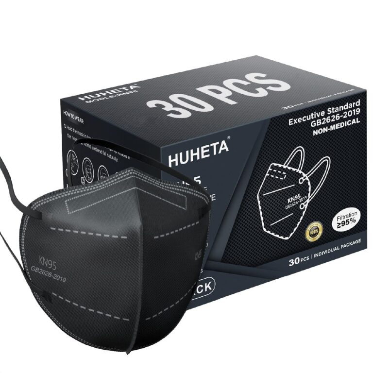 🔥 HUHETA KN95 Face Masks, Packs of 30 Individually Wrapped  — $8.24  (was $13.98)