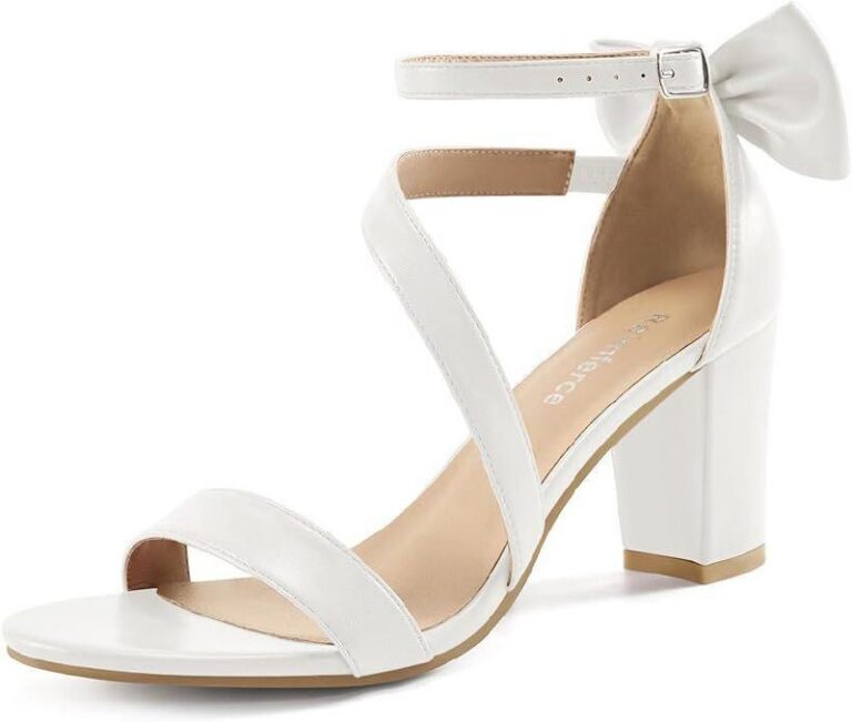 🔥 Chunky Heels for Women Wedding