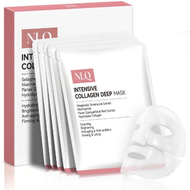 🔥 NLQ Collagen Face Mask Overnight Hydrogel Deep Mask – Glass Skin Intensive Hydrating  — $8.35  (was $18.79)