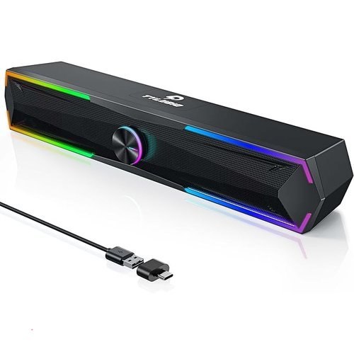 🔥 Tylubio LED Computer Speakers  — $21.99