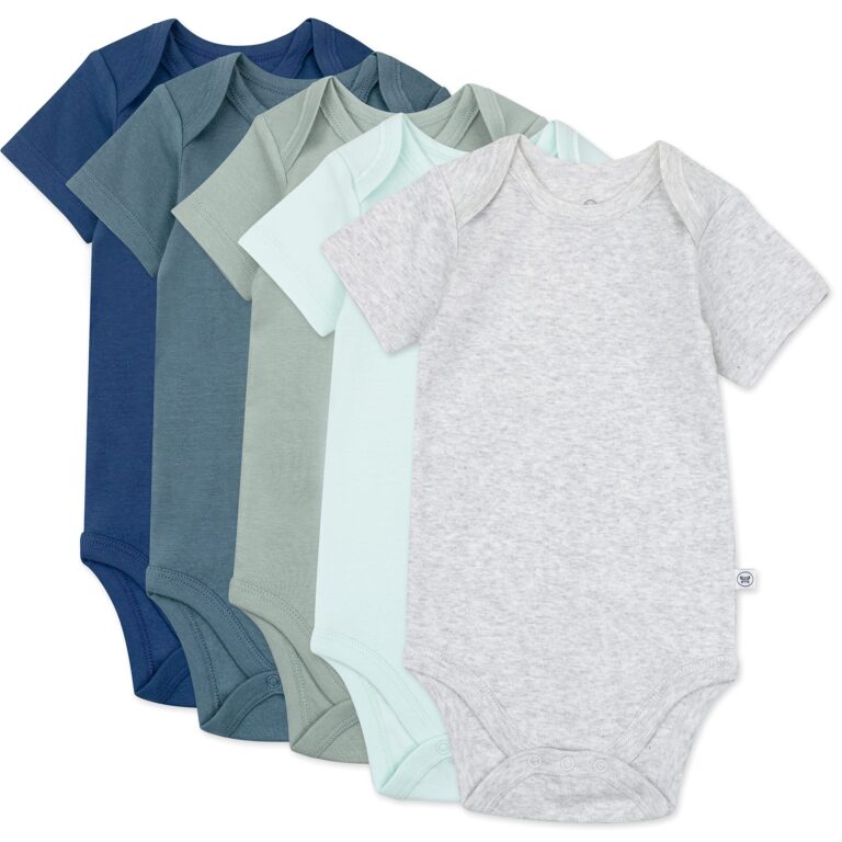 🔥 HonestBaby Baby Girls Organic Cotton Short Sleeve Bodysuits Multipack And Toddler T  — $20.99  (was $34.99)