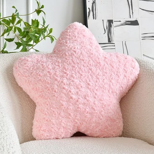 🔥 ZCNYCLAM Star Pillows (Pink)  — $5.99  50% off