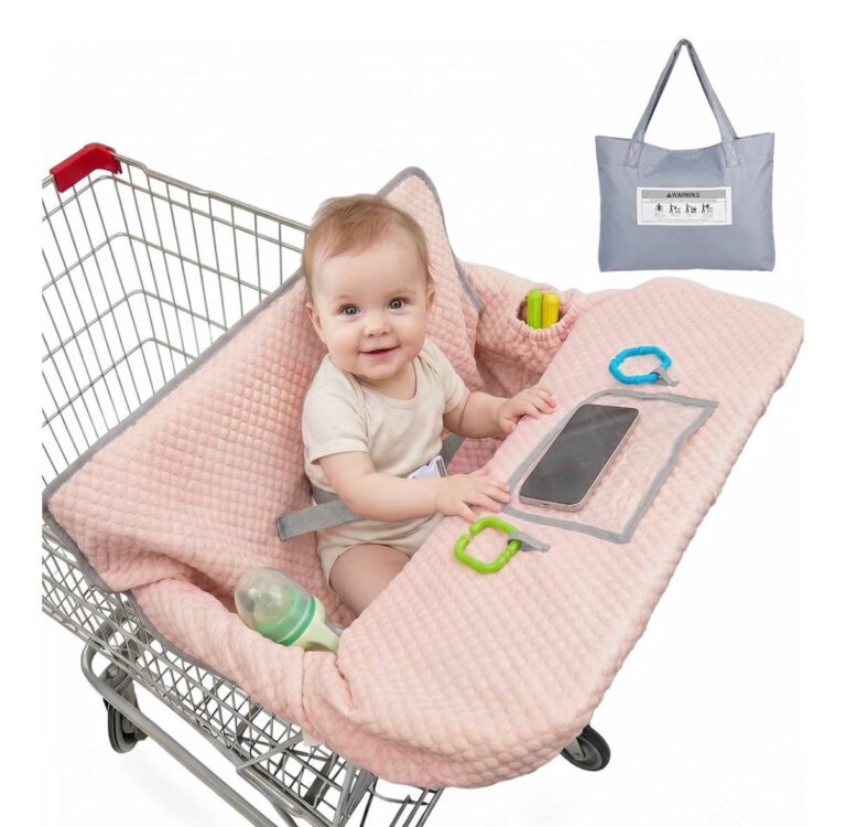 🔥 Shopping Cart Cover for Baby, Air Cool & Breathable Fabric  — $16  (was $27)