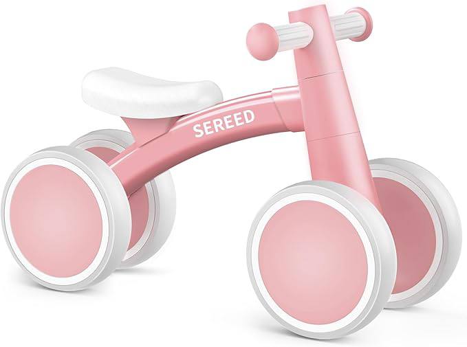 🔥 SEREED Baby Balance Bike for 1 Year Old Boys Girls 12-24 Month Toddler Balance Bike, 4 Wheels Toddler First Bike, First   — $29  (was $39)