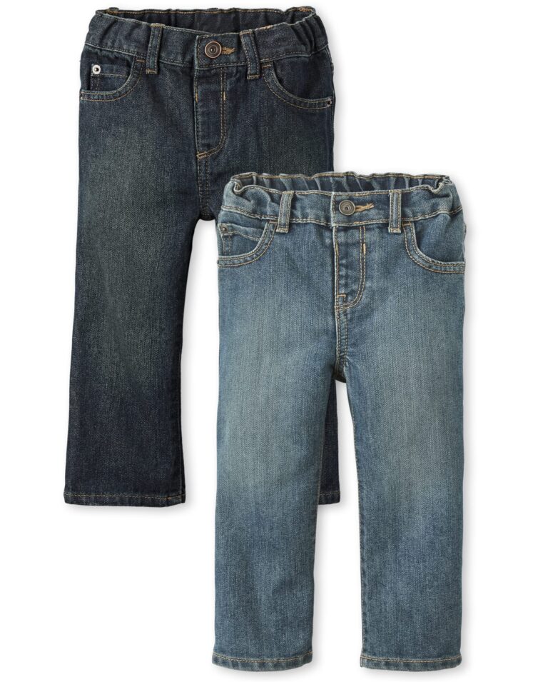 🔥 The Children’s PlaceBaby Boysand Toddler Multipack Basic Bootcut JeansDry Indigo/Tide Pool 2  — $19.41  (was $39.95)